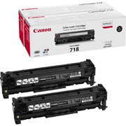 CANON TONER 718BK 2662B005 NEGRO 2-PACK